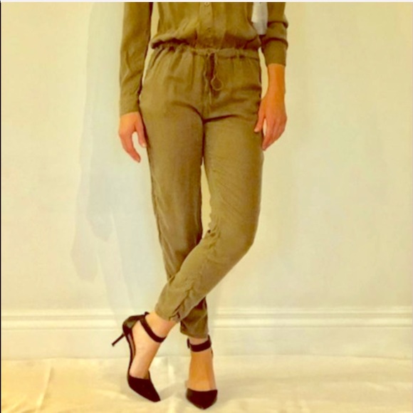 NWT Olive Jumpsuit - Picture 2 of 4